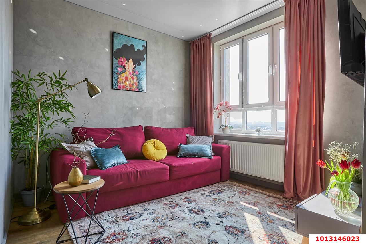 Фото №1: 1-комнатная квартира 37 м² - Краснодар, Прикубанский внутригородской округ, мкр. жилой комплекс Новелла, ул. Питерская, 40