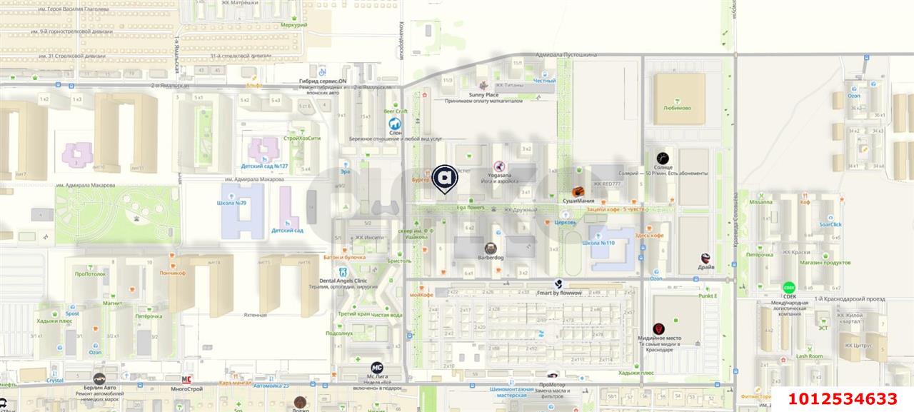 Фото №9: Коммерция 65 м² - Краснодар, Прикубанский внутригородской округ, мкр. Россинского, б-р Адмиралтейский, 1