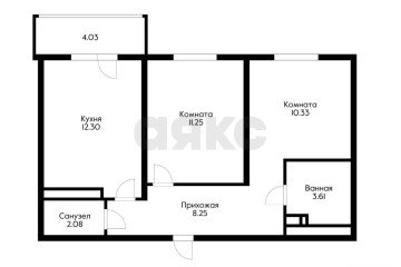 Фото №5: 2-комнатная квартира 52 м² - Краснодар, мкр. ЖК Тёплые Края, ул. им. Александра Гикало, 11/3