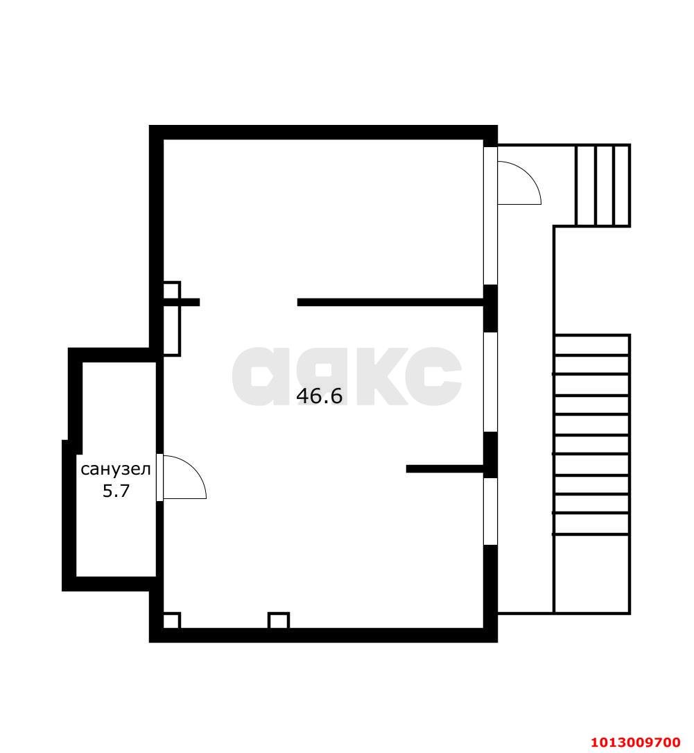 Фото №5: Коммерция 52 м² - Краснодар, Прикубанский внутригородской округ, ЖК Лучший, мкр. имени Петра Метальникова, ул. Петра Метальникова, 38
