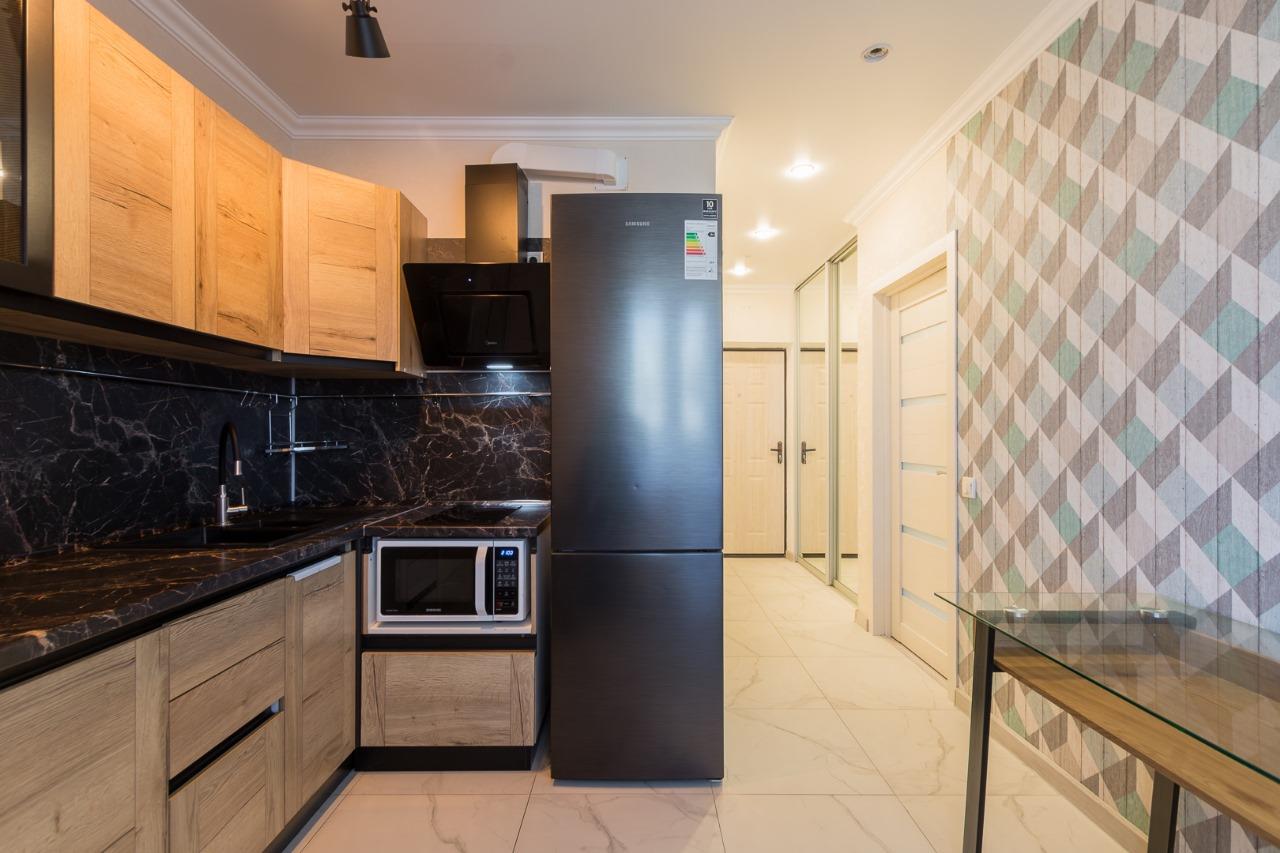 Фото №2: 1-комнатная квартира 41 м² - Краснодар, Прикубанский внутригородской округ, Россинского, мкр. жилой комплекс Символ, ул. Командорская, 9/1