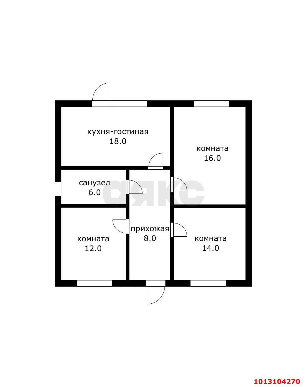 Фото №18: Дом 76 м² + 3 сот. - Родник, мкр. Прикубанский внутригородской округ, ул. Вишнёвая, 431