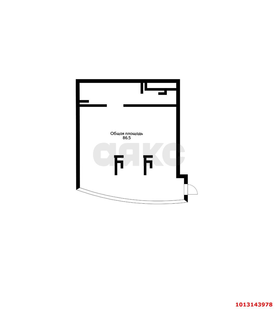 Фото №2: Коммерция 86 м² - Краснодар, Прикубанский внутригородской округ, имени Петра Метальникова, мкр. ЖК Выше, ул. Евгении Жигуленко, 25к2