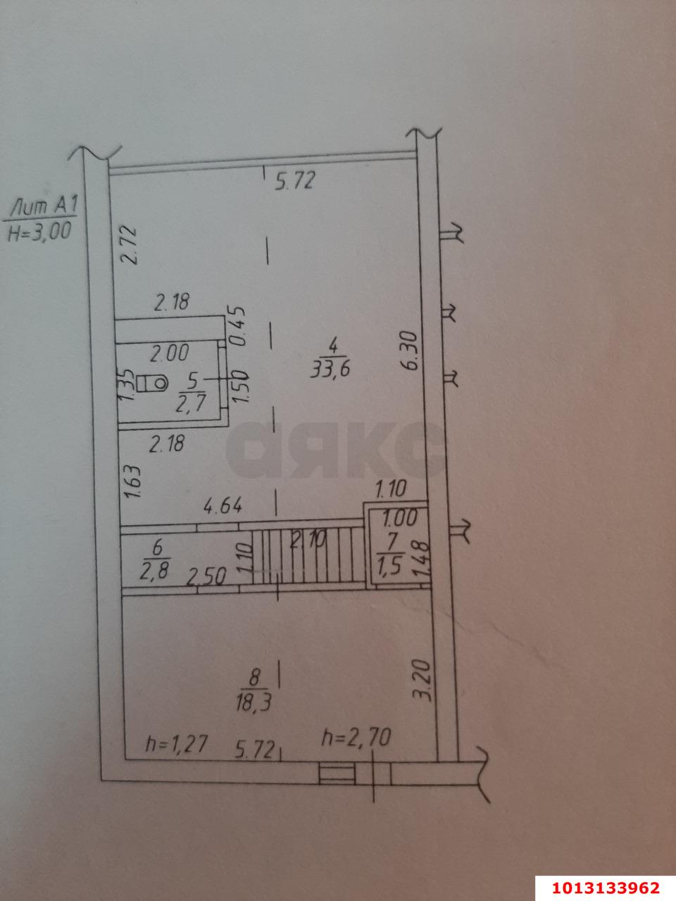 Фото №13: 3-комнатная квартира 102 м² - Краснодар, Прикубанский внутригородской округ, Завод Радиоизмерительных Приборов, мкр. Музыкальный, ул. Дементия Красюка, 45