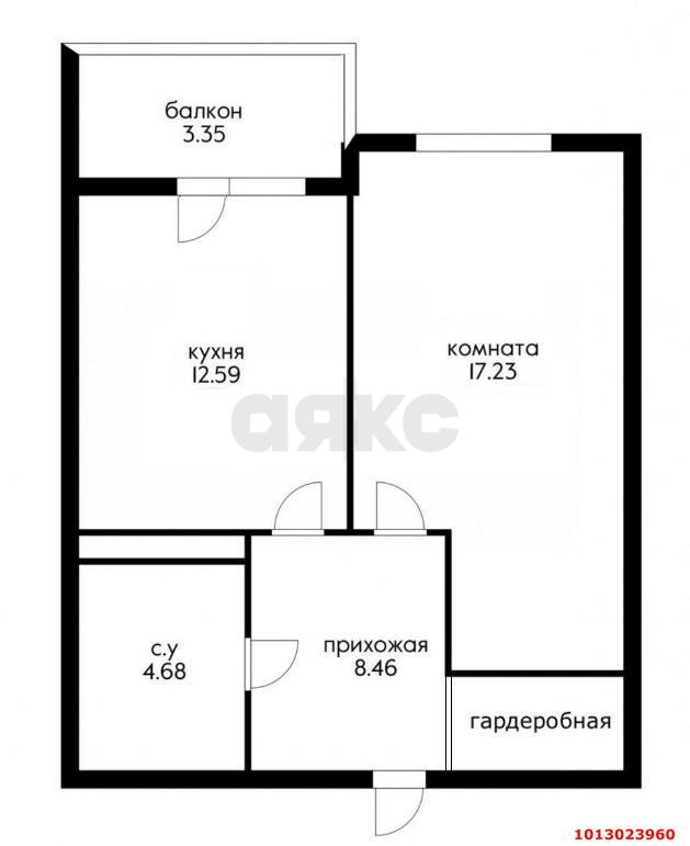 Фото №4: 1-комнатная квартира 46 м² - Краснодар, ЖК Лучший, ул. Ростовское шоссе, 30/7к2