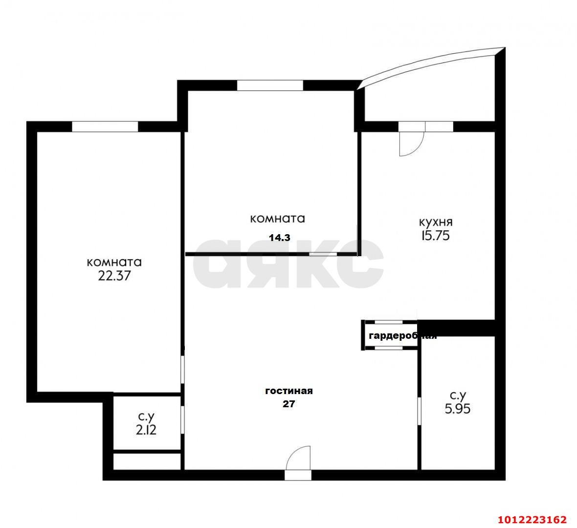Фото №19: 2-комнатная квартира 90 м² - Краснодар, Центральный, ул. Кубанская Набережная, 31/1