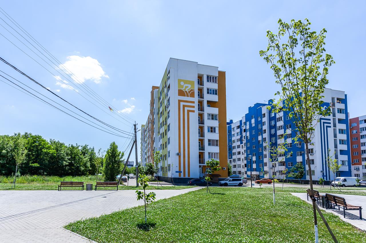 Фото №16: 2-комнатная квартира <span class="whitespace-nowrap">50 м²</span>, <span class="whitespace-nowrap">7/8 эт.</span> - Краснодар, Карасунский внутригородской округ, ЖК Спортивный Парк, ж/р Новознаменский, ул. Войсковая, 4к9