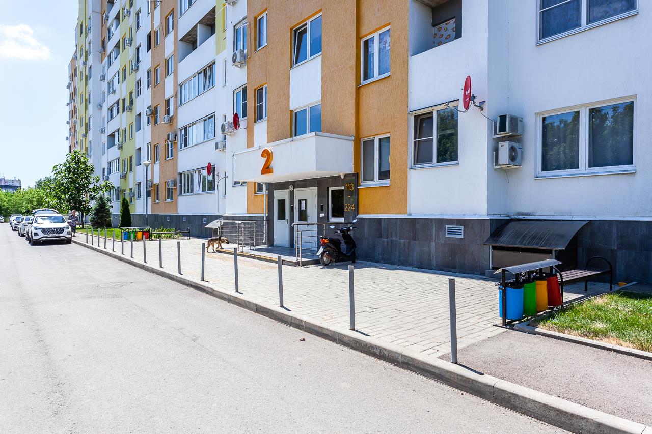 Фото №17: 2-комнатная квартира <span class="whitespace-nowrap">50 м²</span>, <span class="whitespace-nowrap">7/8 эт.</span> - Краснодар, Карасунский внутригородской округ, ЖК Спортивный Парк, ж/р Новознаменский, ул. Войсковая, 4к9