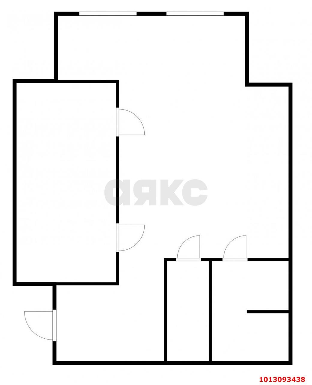 Фото №5: 1-комнатная квартира 47 м² - Яблоновский, ул. Луговая, 3А/4