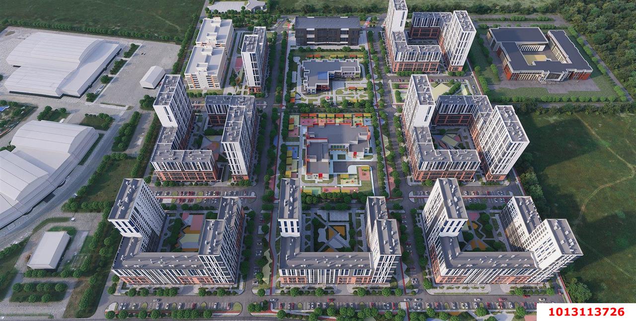 Фото №12: 1-комнатная квартира 35 м² - Краснодар, Прикубанский внутригородской округ, мкр. жилой комплекс Архитектор, ул. Просвещения