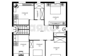 Фото №5: Дом 280 м² - Краснодар, мкр. Завод Радиоизмерительных Приборов, ул. Вологодская, 55