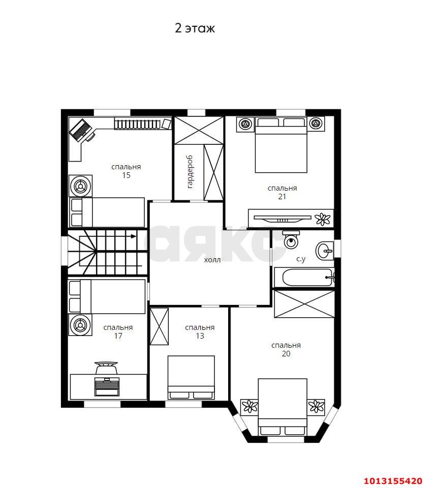 Фото №5: Дом 280 м² + 4 сот. - Краснодар, Прикубанский внутригородской округ, Калинино, мкр. Завод Радиоизмерительных Приборов, ул. Вологодская, 55
