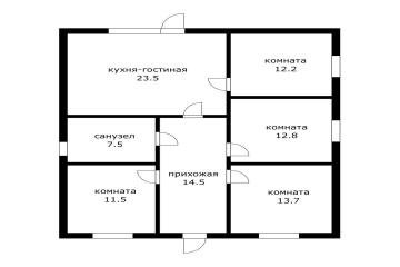 Фото №2: Дом 96 м² - Виктория, мкр. Карасунский внутригородской округ, ул. Персиковая, 290