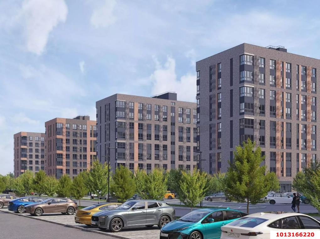 Фото №6: 1-комнатная квартира 37 м² - Краснодар, жилой комплекс Зелёная Территория, ул. имени Генерала Брусилова, 5лит1.2