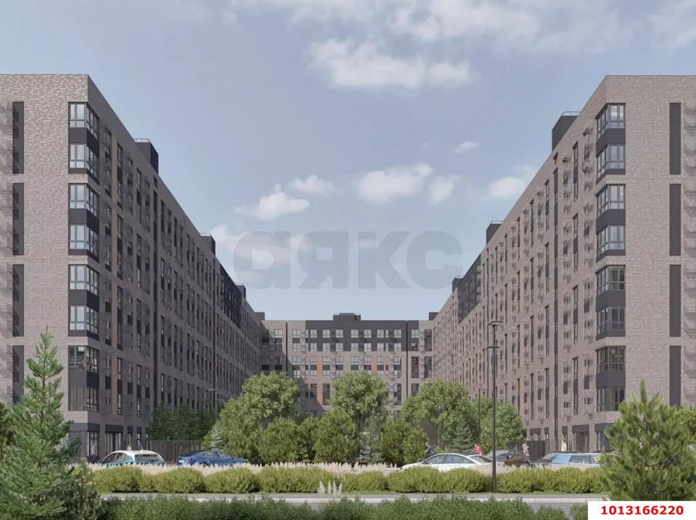 Фото №3: 1-комнатная квартира 37 м² - Краснодар, жилой комплекс Зелёная Территория, ул. имени Генерала Брусилова, 5лит1.2