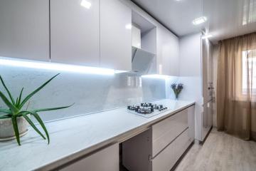 Фото №1: 1-комнатная квартира 45 м² - Яблоновский, мкр. жилой комплекс Солнечный, ул. Солнечная, 55/1к4