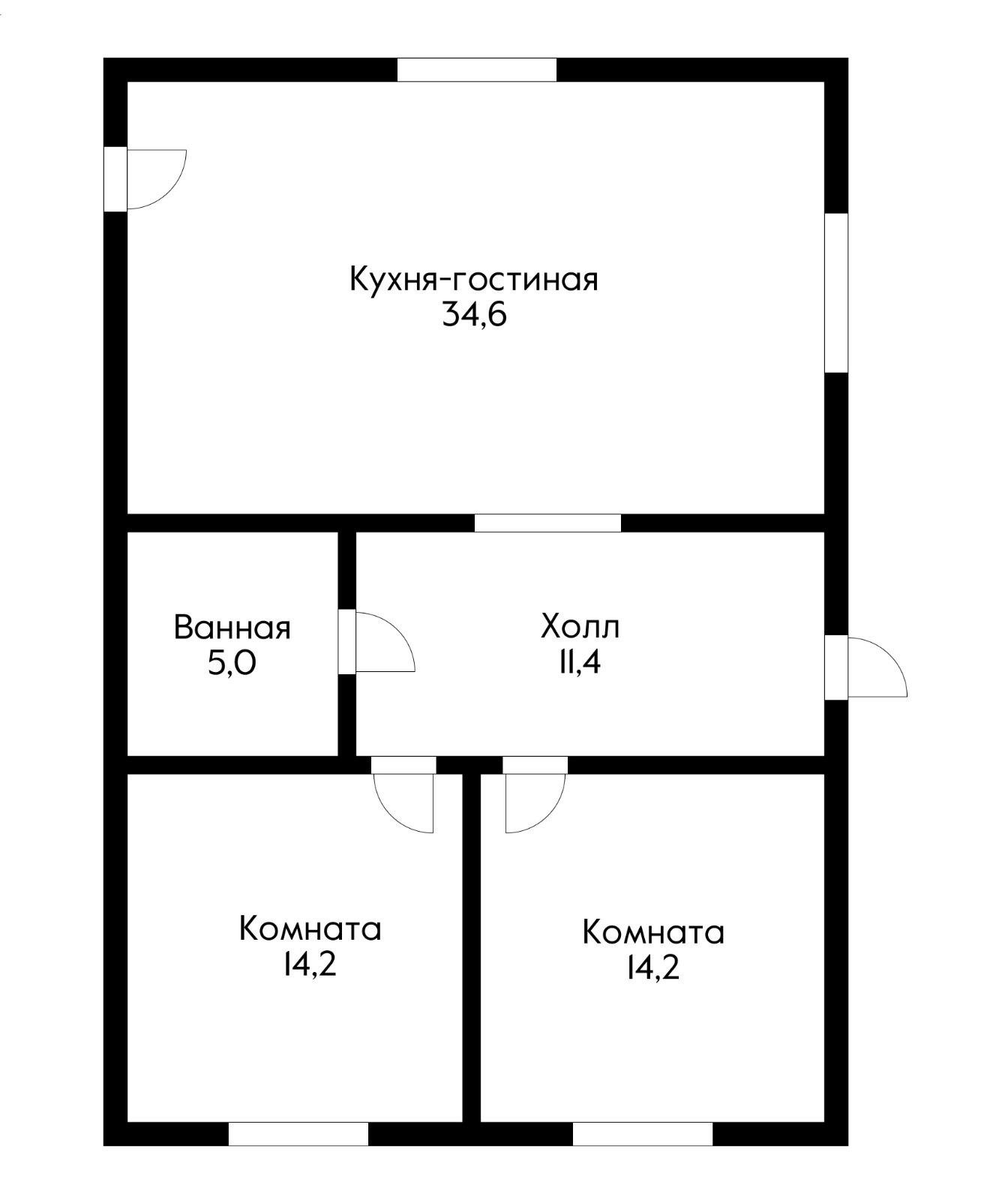 Фото №14: Дом 85 м² + 4.89 сот. - Новотитаровская, ул. Заречная, 172