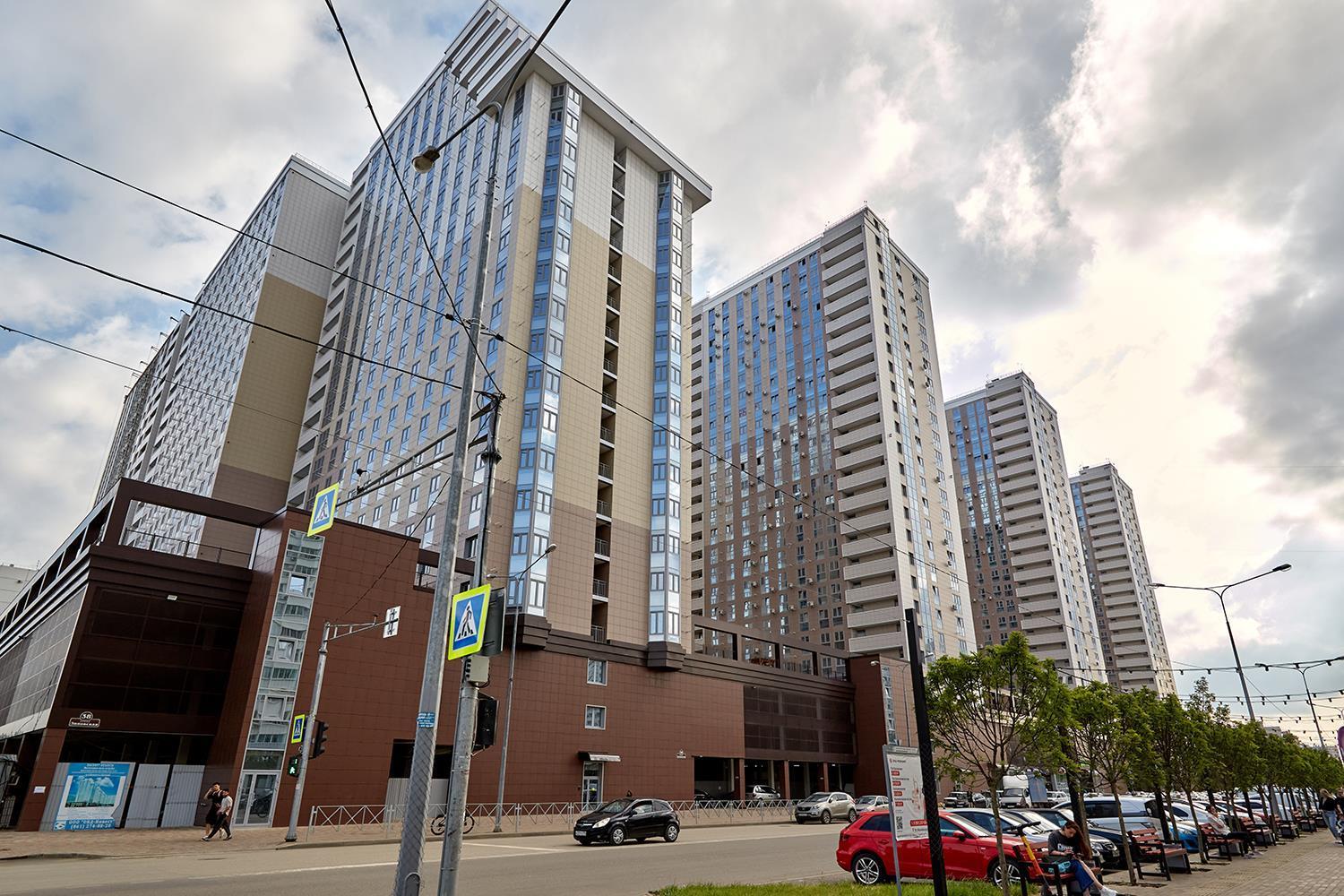 Фото №1: 2-комнатная квартира 60 м² - Краснодар, Прикубанский внутригородской округ, Завод Измерительных Приборов, мкр. жилой комплекс Кубанский, ул. Зиповская, 40