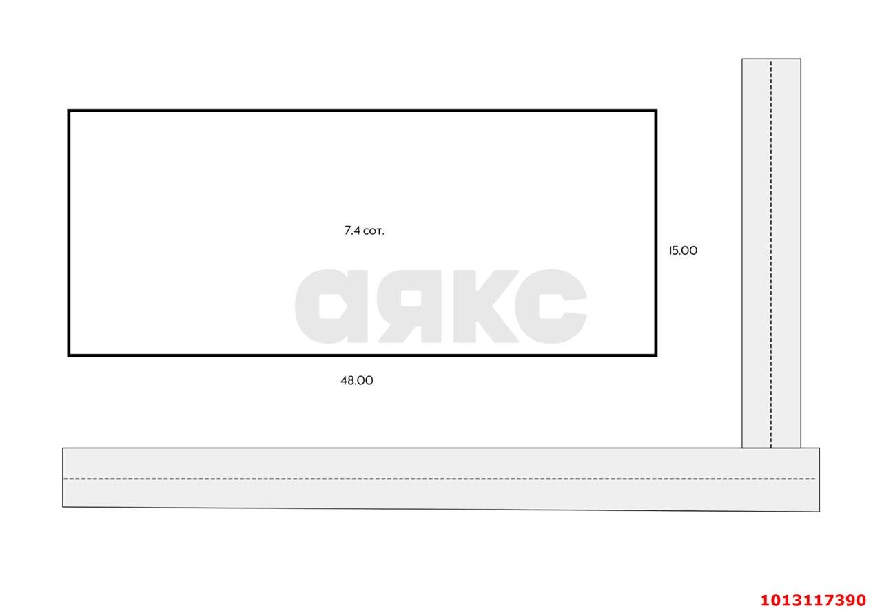 Фото №5: Земельный участок 7.42 сот. - Козет, ул. Перспективная, 61