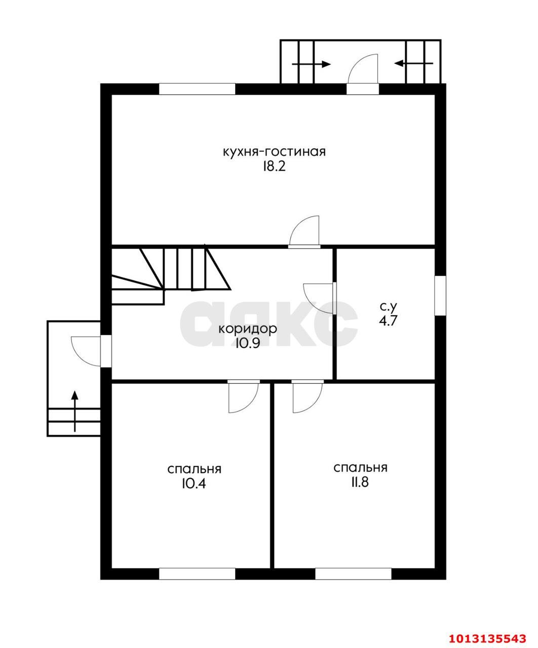 Фото №3: Дом 90 м² + 3.2 сот. - Козет, п. коттеджный  Левый Берег, ул. Городская, 10