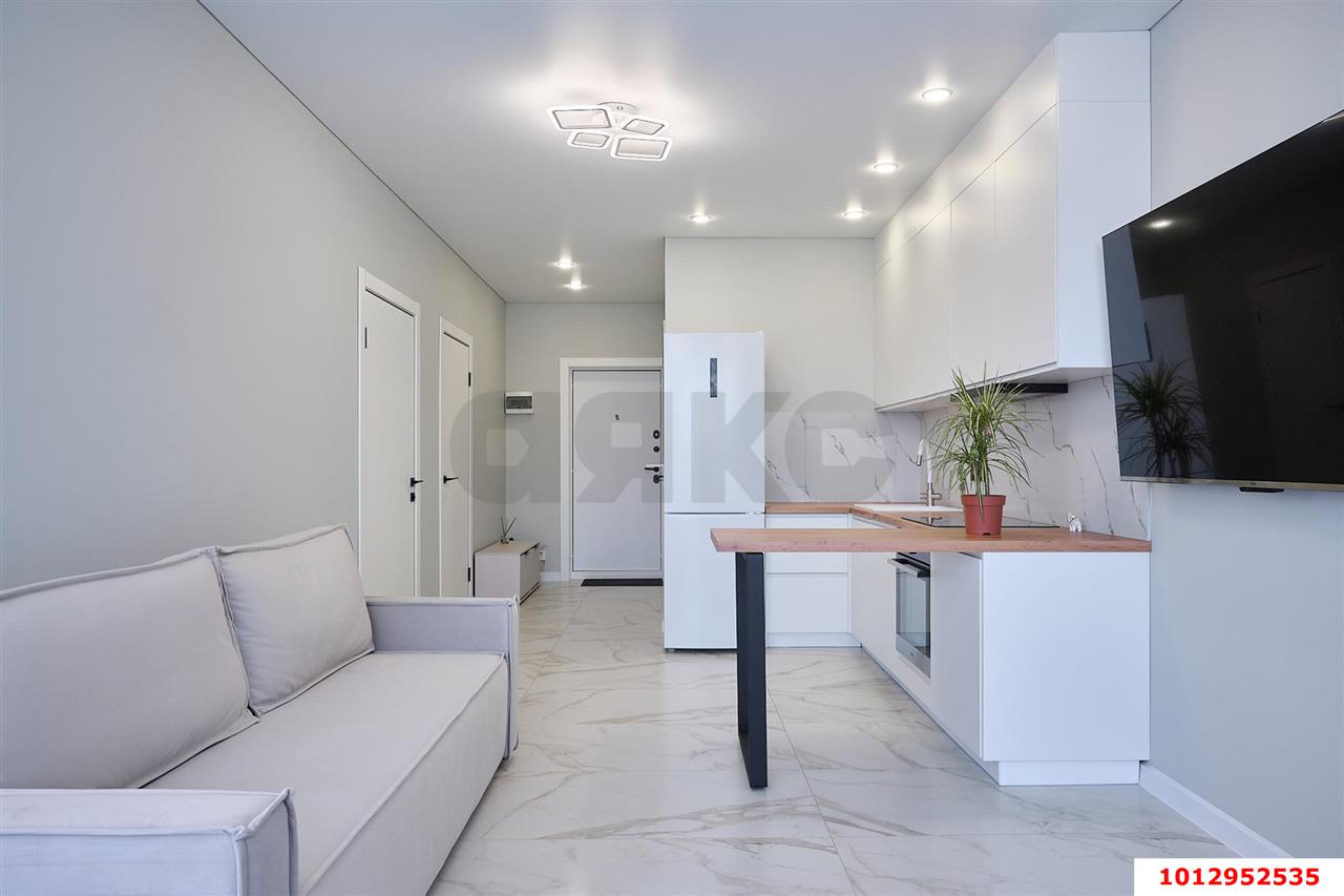 Фото №3: 3-комнатная квартира 106 м² - Краснодар, Прикубанский внутригородской округ, мкр. жилой комплекс Самолёт-4, ул. Ивана Беличенко, 95к1