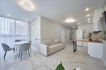 Фото №4: 3-комнатная квартира 106 м² - Краснодар, мкр. жилой комплекс Самолёт-4, ул. Ивана Беличенко, 95к1