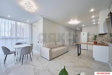 Фото №4: 3-комнатная квартира 106 м² - Краснодар, мкр. жилой комплекс Самолёт-4, ул. Ивана Беличенко, 95к1