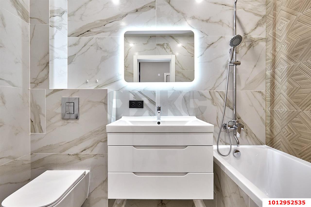 Фото №7: 3-комнатная квартира 106 м² - Краснодар, жилой комплекс Самолёт-4, ул. Ивана Беличенко, 95к1