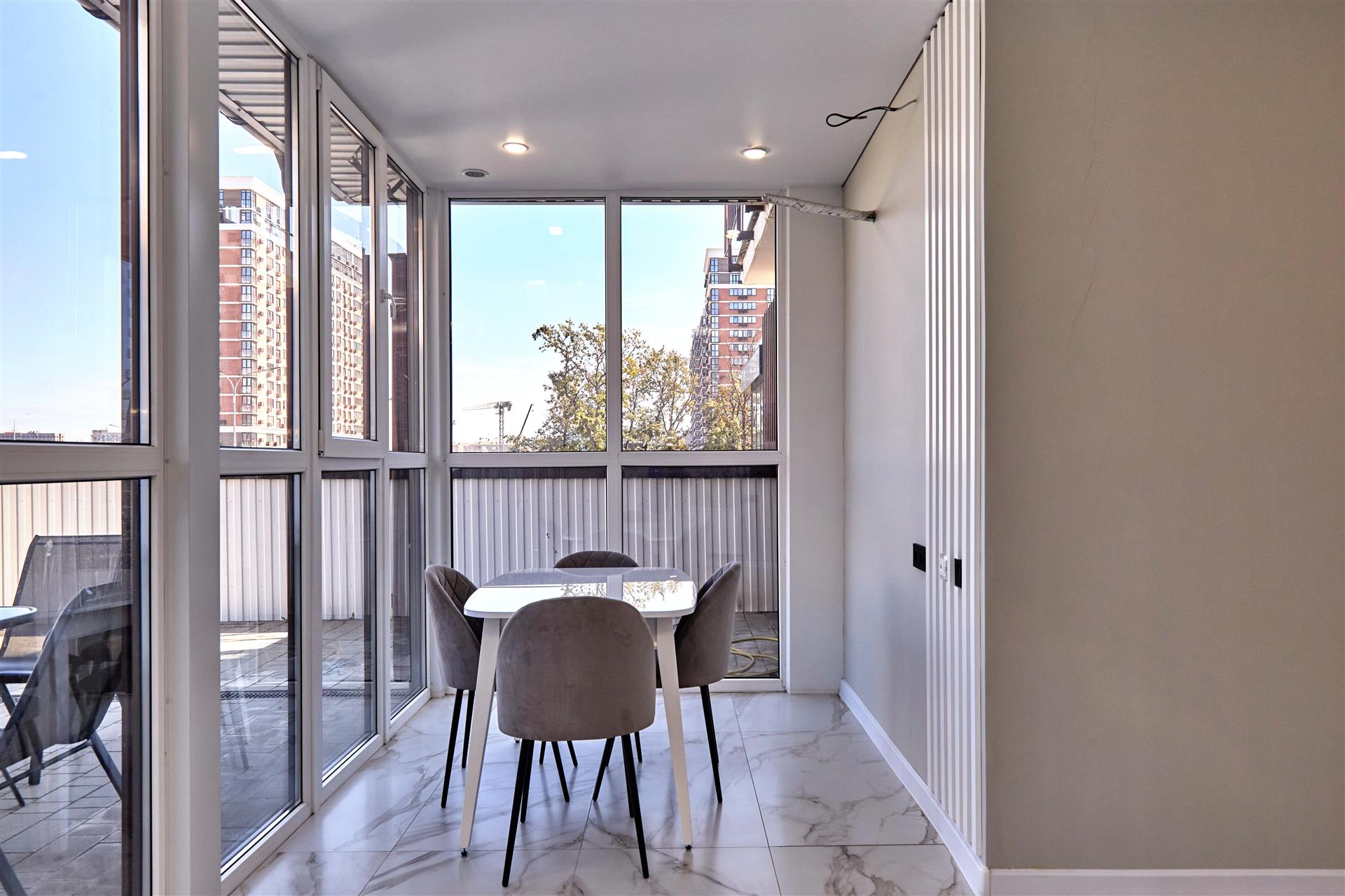 Фото №17: 3-комнатная квартира 106 м² - Краснодар, Прикубанский внутригородской округ, мкр. жилой комплекс Самолёт-4, ул. Ивана Беличенко, 95к1