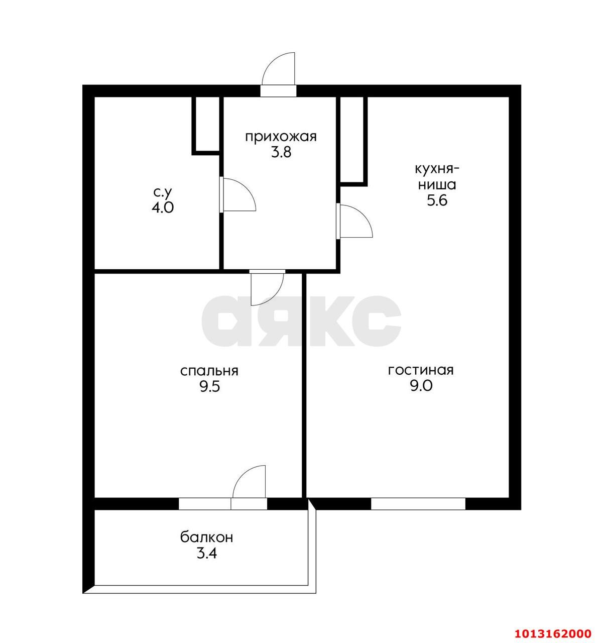 Фото №16: 1-комнатная квартира 36 м² - Краснодар, Прикубанский внутригородской округ, мкр. жилой комплекс Ракурс, ул. имени Героя Ростовского, 8к3