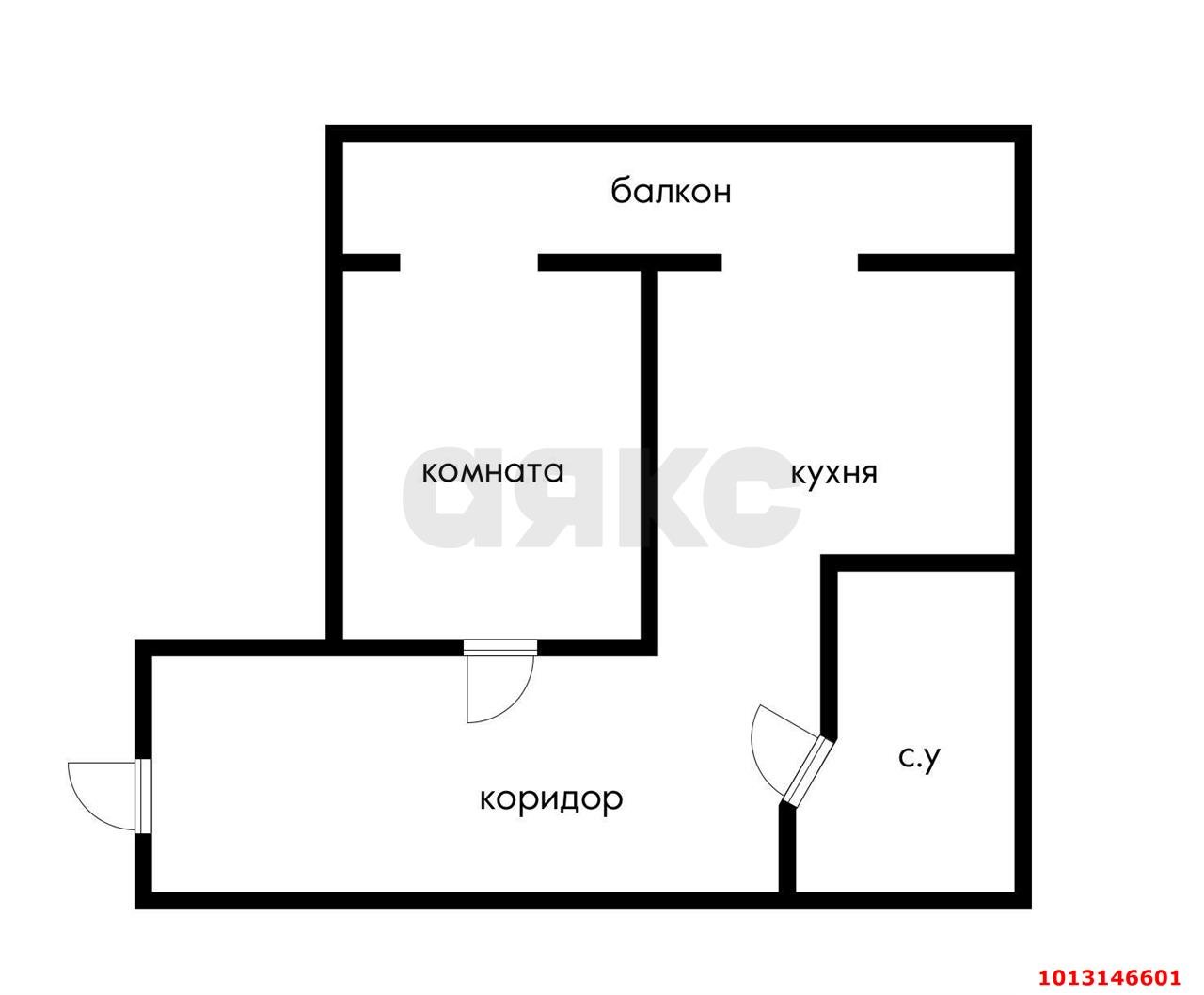 Фото №13: 1-комнатная квартира 43 м² - Краснодар, жилой комплекс Мирный, ул. им. Сорока А.М., 2