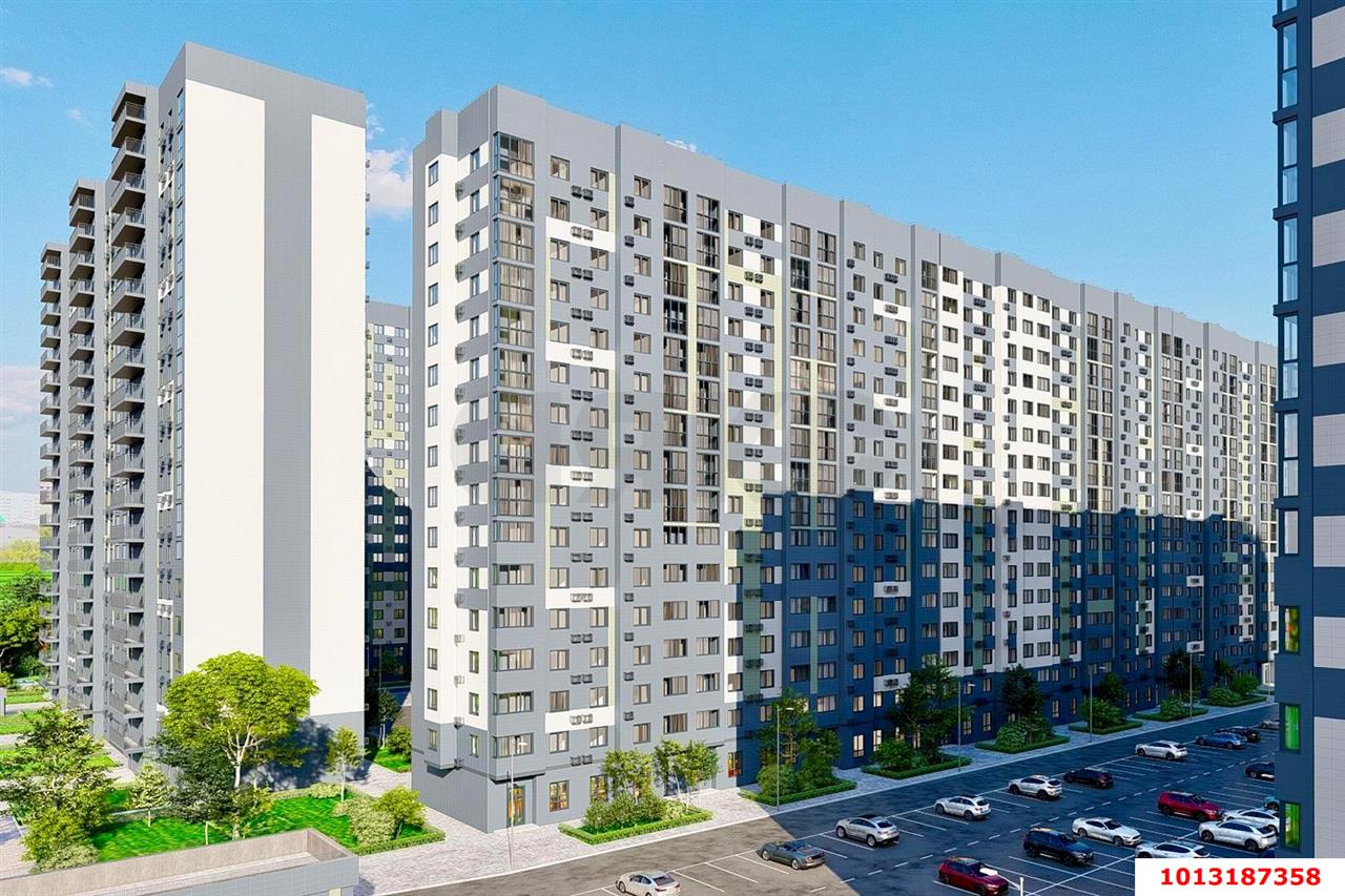 Фото №3: 1-комнатная квартира 38 м² - Краснодар, Карасунский внутригородской округ, ул. имени Владимира Жириновского, 7к2