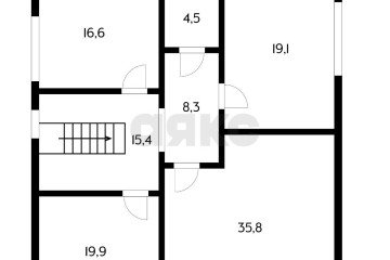Фото №1: Дом 236 м² - Яблоновский, ул. Ленинградская, 46