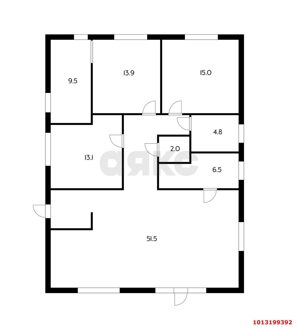 Фото №16: Дом 131 м² + 14.86 сот. - отделения № 2 СКЗНИИСиВ, мкр. Прикубанский внутригородской округ, ул. Открытая, 45