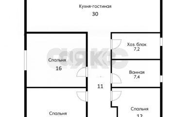 Фото №2: Дом 103 м² - Краснодар, мкр. жилой комплекс Испания, ул. Мадридская, 101