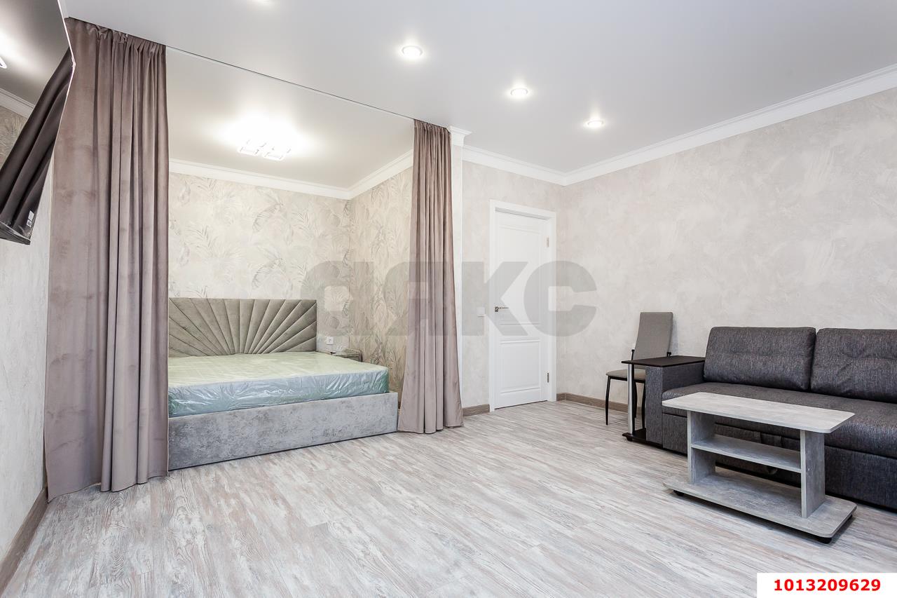 Фото №5: 1-комнатная квартира 43 м² - Краснодар, Карасунский внутригородской округ, Гидростроителей, мкр. Почтовый, пр-кт имени писателя Знаменского, 9к2