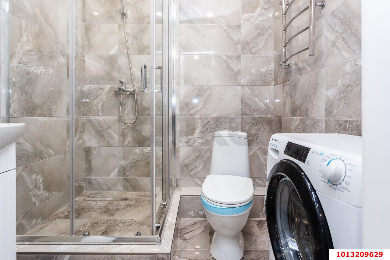 Фото №14: 1-комнатная квартира 43 м² - Краснодар, Карасунский внутригородской округ, Гидростроителей, мкр. Почтовый, пр-кт имени писателя Знаменского, 9к2