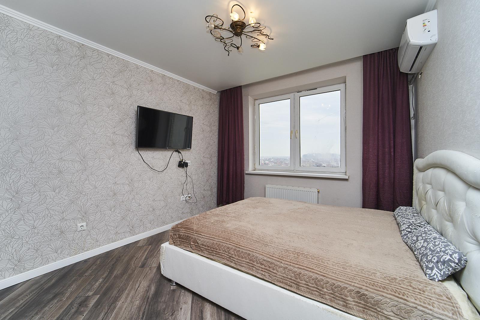 Фото №4: 1-комнатная квартира 35 м² - Краснодар, Прикубанский внутригородской округ, мкр. жилой комплекс Сармат, ул. Западный Обход, 65к1