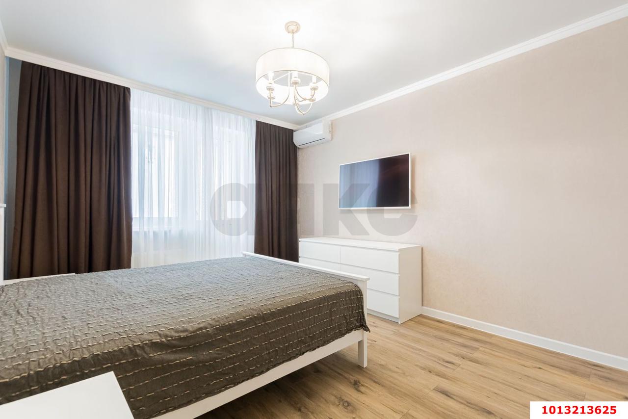 Фото №5: 1-комнатная квартира <span class="whitespace-nowrap">50 м²</span>, <span class="whitespace-nowrap">3/25 эт.</span> - Краснодар, Прикубанский внутригородской округ, Фестивальный, Отделение № 1 совхоза Солнечный, мкр. ЖК Седьмой Континент, ул. Совхозная, 1к5