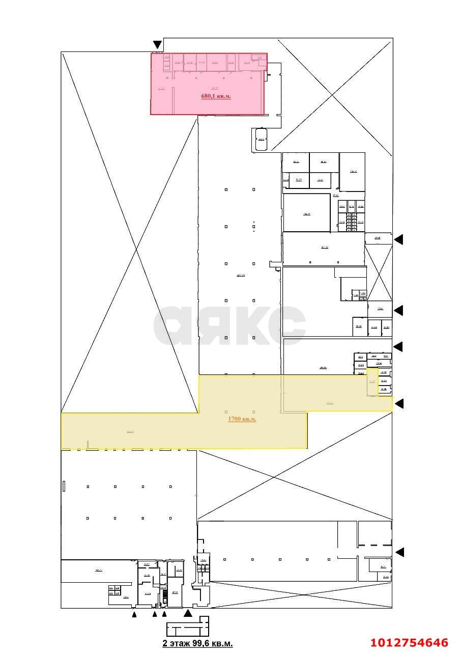 Фото №5: Торговое помещение 6128 м² - Краснодар, Хлопчато-бумажный Комбинат, ул. Лизы Чайкиной, 2/1