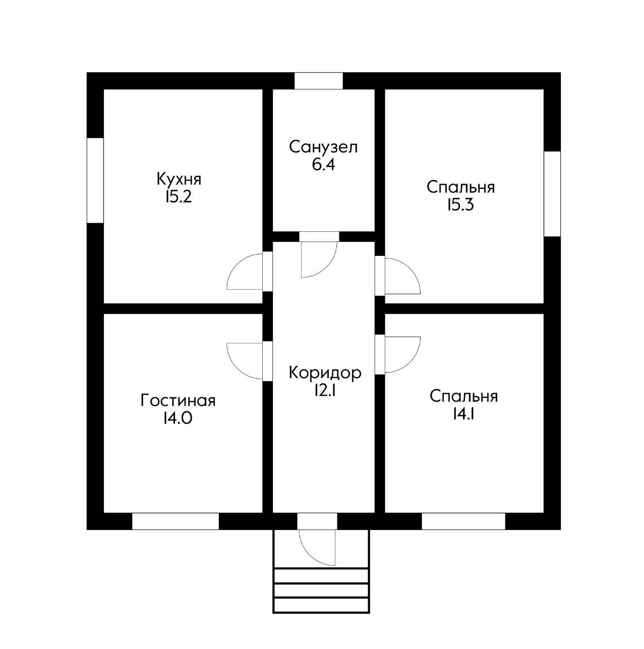 Фото №19: Дом 77 м² + 4.6 сот. - Янтарь, мкр. Прикубанский внутригородской округ, ул. Ореховая, 211