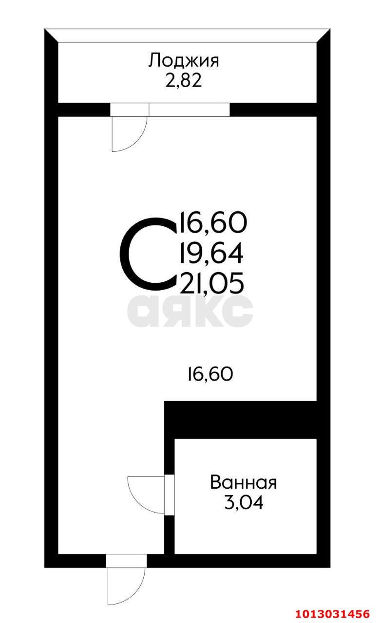 Фото №2: Студия 23 м² - Краснодар, Славянский, ул. Заполярная, 39к3