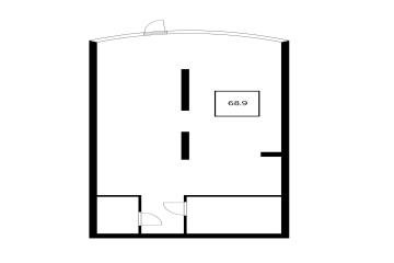 Фото №4: Коммерция 68 м² - Краснодар, мкр. жилой комплекс Red777, ул. Адмирала Крузенштерна, 5к1