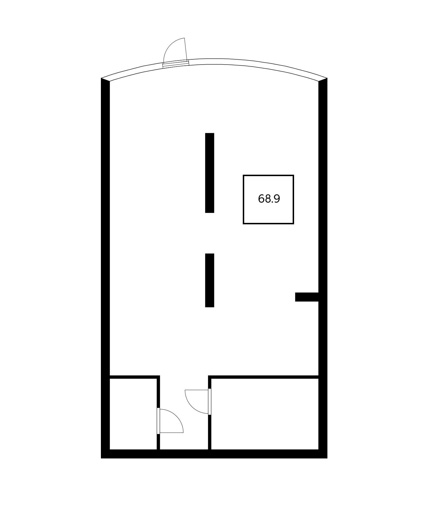 Фото №4: Коммерция 68 м² - Краснодар, Прикубанский внутригородской округ, Россинского, мкр. жилой комплекс Red777, ул. Адмирала Крузенштерна, 5к1