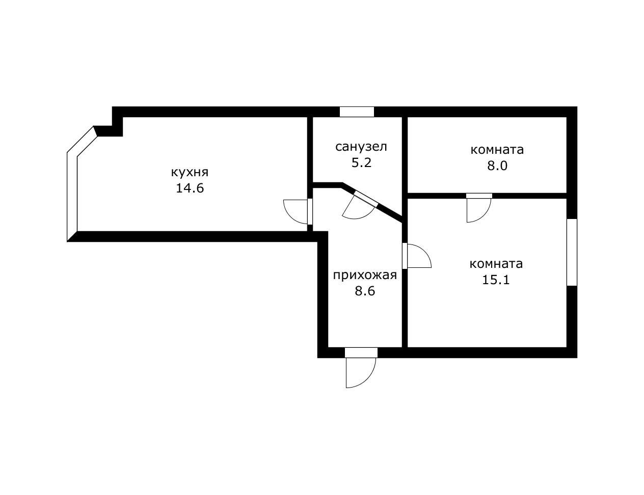 Фото №11: 2-комнатная квартира 52 м² - Краснодар, Карасунский внутригородской округ, ж/р Новознаменский, ул. Есенина, 30