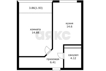 Фото №3: 1-комнатная квартира 43 м² - Краснодар, мкр. Черёмушки, ул. Обрывная, 132/1к4