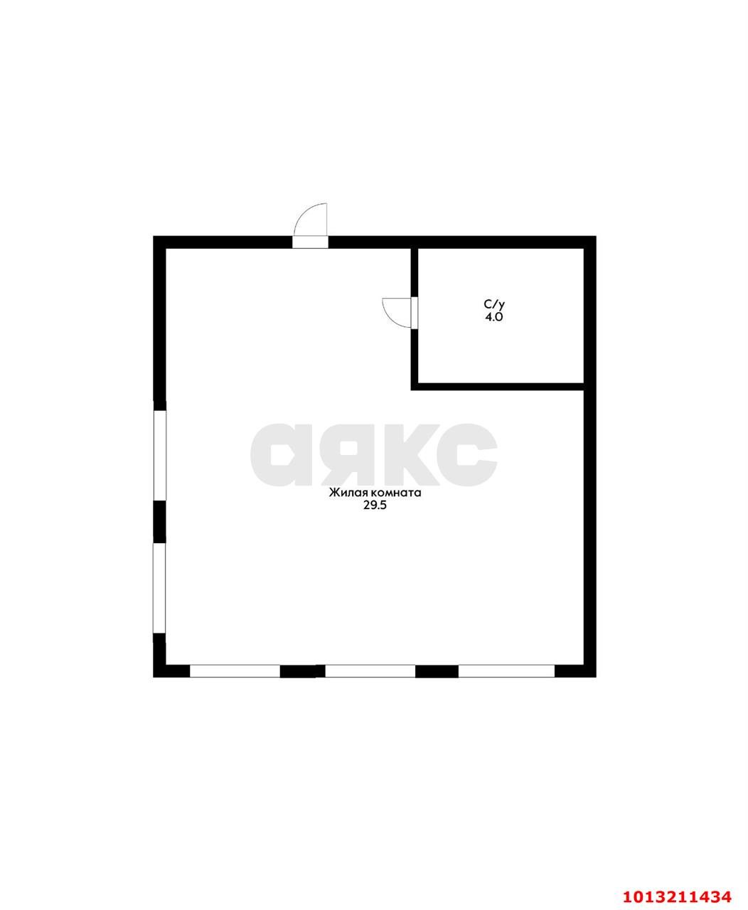 Фото №9: Студия 33 м² - Краснодар, Прикубанский внутригородской округ, Круглик, мкр. Табачная Фабрика, ул. Кругликовская, 3/17Б