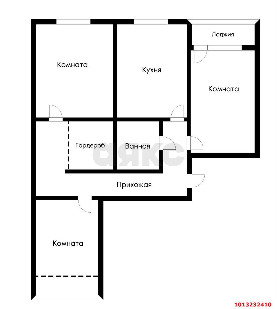 Фото №10: 3-комнатная квартира 85 м² - Краснодар, Музыкальный, ул. имени Дунаевского И.И., 26