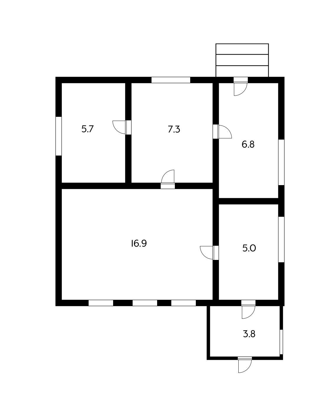Фото №10: Дом 45 м² + 4.53 сот. - Краснодар, Центральный внутригородской округ, мкр. Черёмушки, ул. Старокубанская, 60