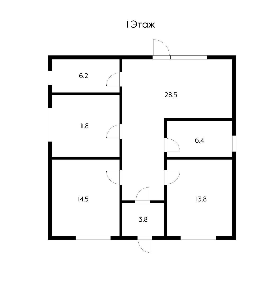 Фото №10: Дом 85 м² + 3.11 сот. - Кубаночка, мкр. Прикубанский внутригородской округ, ул. Виноградная, 7